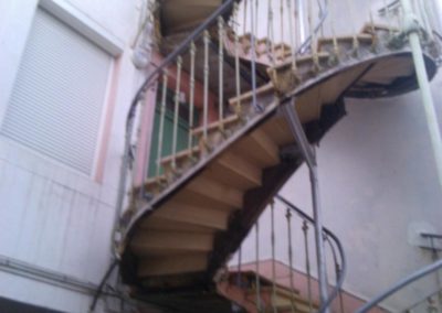 escalier pierre